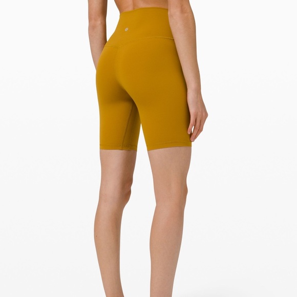 Align HR 8” Shorts in Gold Spice - Picture 2 of 4